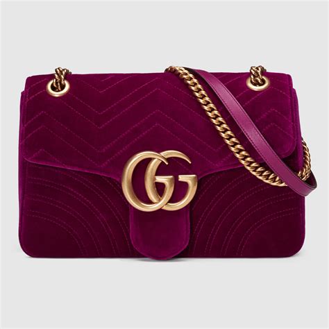 gucci black marmont bag velvet|Gucci Marmont price.